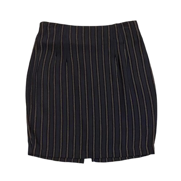 Vintage 80s 90s striped mini skirt - Picture 1 of 6